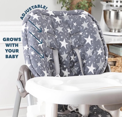 High Chair Pad - Machine Washable High Chair Cover, Easy Use Highchair Cushio... - Picture 7 of 8