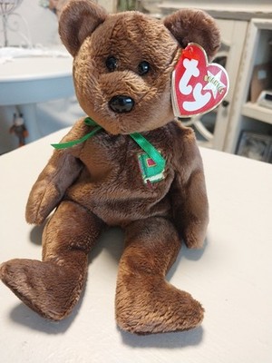 Ty Beanie Baby William - MWMT (Bear Closed Book Version UK Country Exclusive)