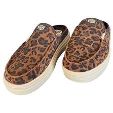 Hey Dude Austin Lift Classic Brown Leopard