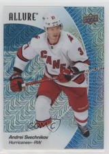 2023-24 Upper Deck Allure Blue Line 3/35 Andrei Svechnikov #12 i9y