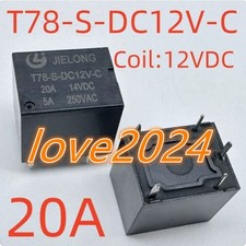 5PCS NEW T78-S-DC12V-C 20A Relay #YM