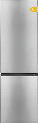Exquisit Kühl-Gefrierkombination KGC265-70-010E Inox 269L LED E 180x55x56cm