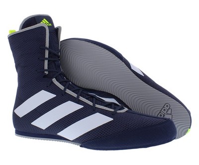 Adidas Box Hog 3 Unisex Shoes Size 12, Color: Shadow Navy/Cloud White/Grey Two