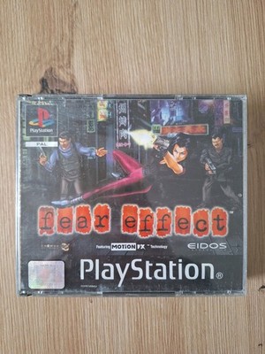 Fear Effect PS1 Sony PlayStation 1 PAL Game OVP Anleitung