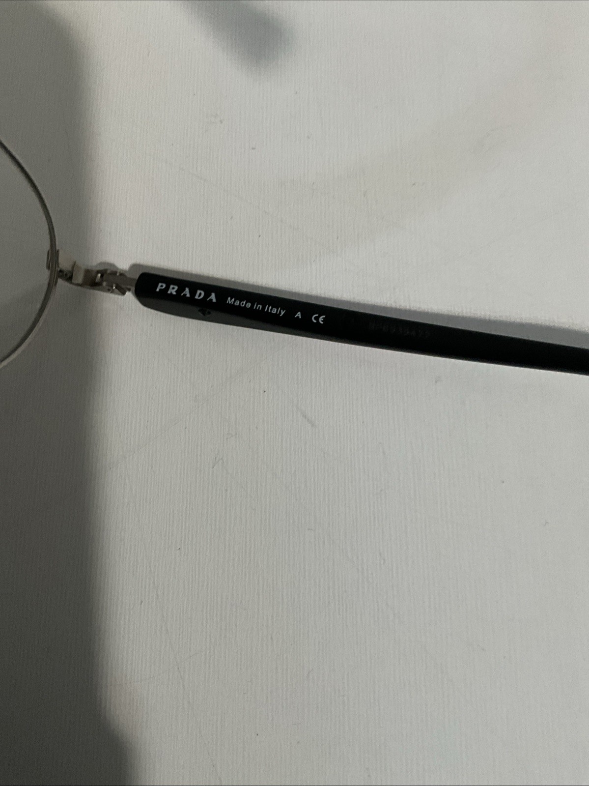 Prada Women’s Eyeglasses Oval Frames VPS 53B 56/14/140 Black Silver thumbnail 5