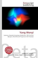 Lambert M. Surhone (U. A.) | Yang Wenyi | Taschenbuch | Englisch (2026)