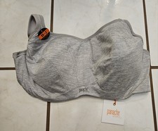 PANACHE 5021 Grey Marl Wired Sports Bra 32GG NWT