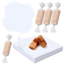 SBYURE Wax Candy Wrappers 1000 Pieces Conveniently Situated, Clear