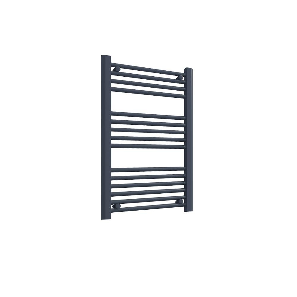 Anthracite Towel Rail Radiator Designer Heated Bathroom Warmer 500mm x 800mm