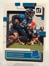 2022 PANINI DONRUSS SNOOP CONNER RATED ROOKIE FOOTBALL CARD JACKSONVILLE JAGUARS