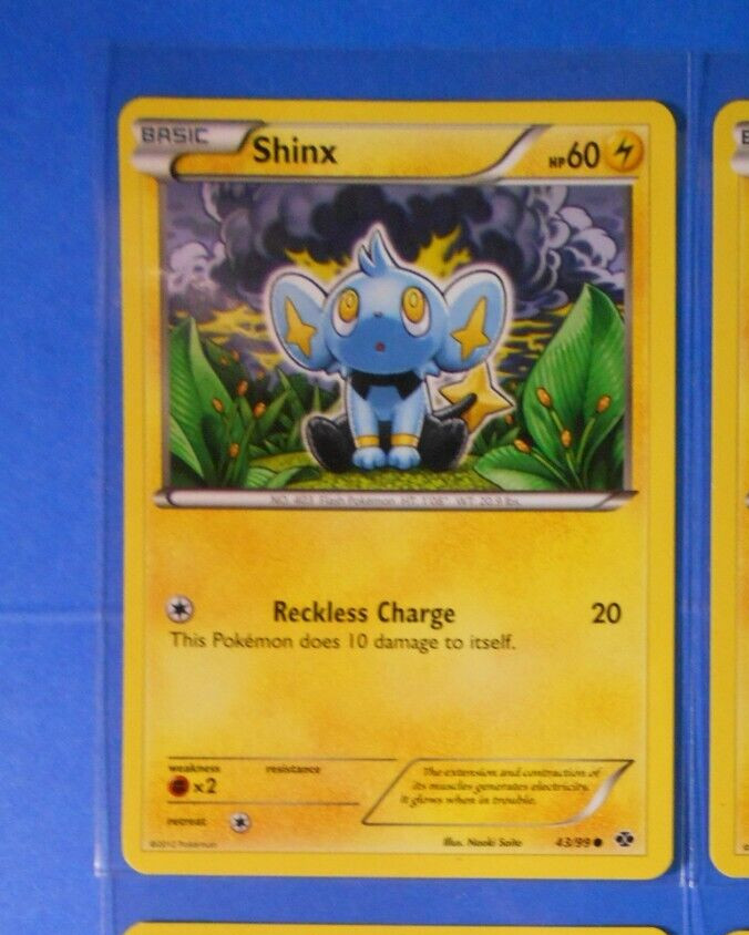 Shinx 43/99 Pokemon card BW Next Destinies common NM