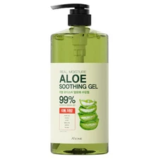 A'SOME Real Moisture Aloe Soothing Gel 99%, 250ml/1000ml,Korean cosmetic, sample