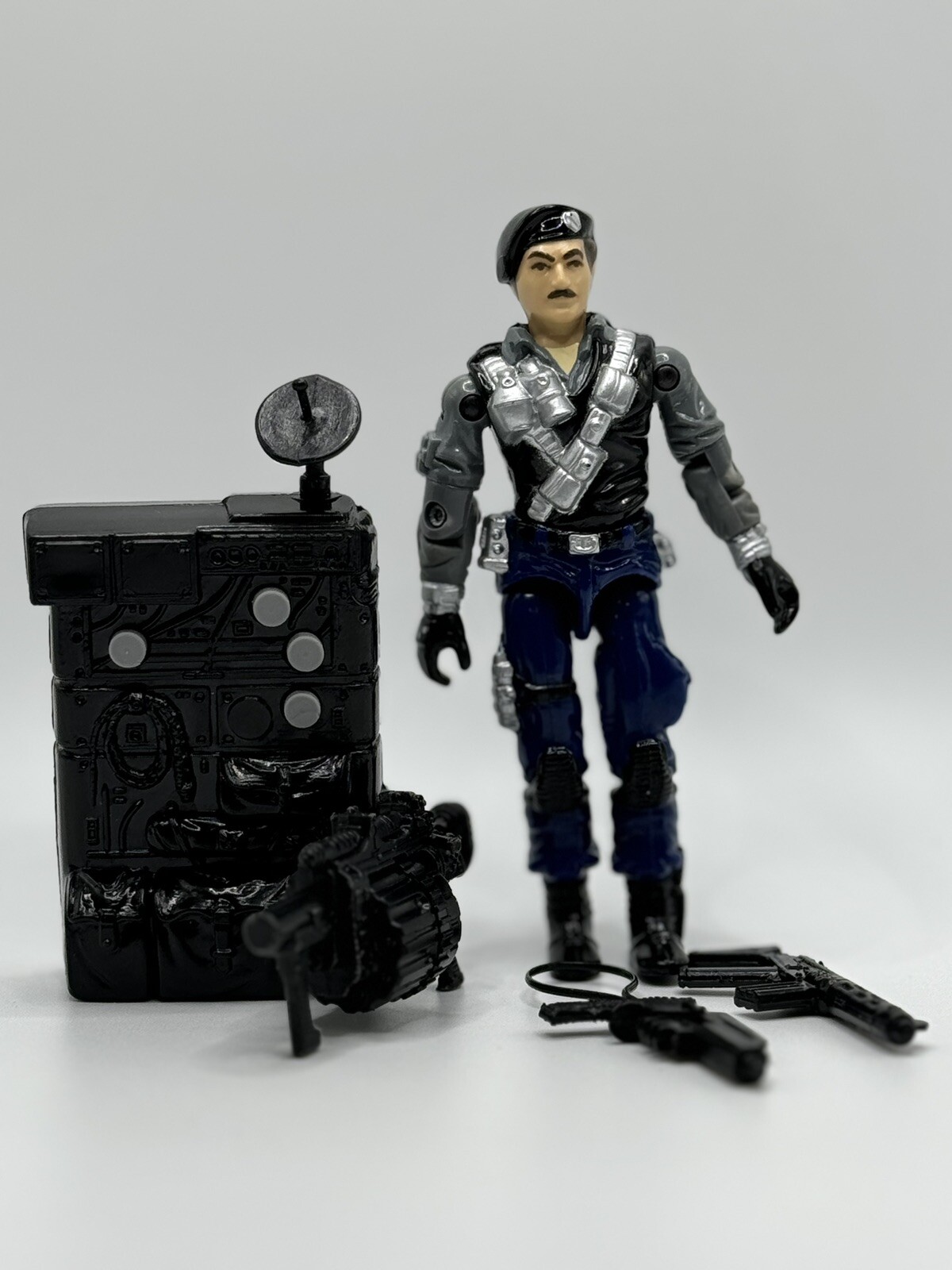 GI Joe 1990 Dial Tone (Missing Laser Gun) Hasbro Vintage Action Figure