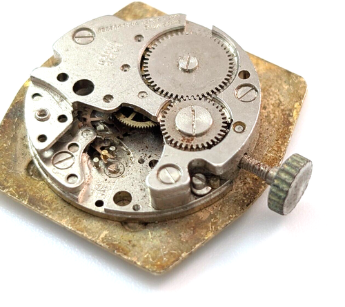 Vintage EASTMAN Antimagnetic Gemmed 25mm INCOMPLETE Watch Movement Parts Repair - Picture 11 of 15