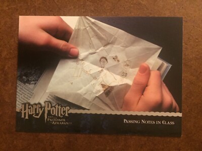 Passing Notes In Class 120 Harry Potter & Prisoner Of Azkaban Card