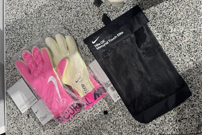 Nike GK Mercurial Touch Elite Goal Keeper Gloves Size UK