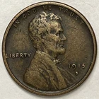 1915-S Lincoln Wheat Cent Extremely Fine XF Coin #11040