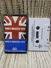 WHO'S GREATEST HITS USED CASSETTE