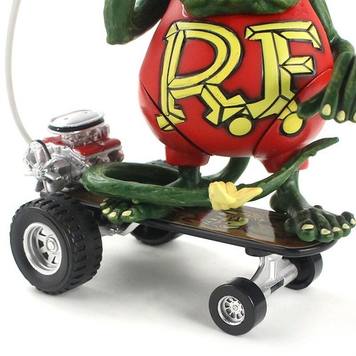 13cm Rat Fink Sidewalk Surfer RatFink Rat Fink Mouse Figure PVC Action Figure - Foto 7 di 10