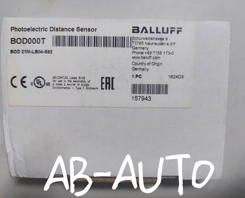 BOD000T BOD 21M-LB04-S92 BALLUFF Brand New DHL shipping - Picture 1 of 2