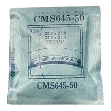 Germanow-Simon Mach (GS) CMS645-50 Watch Crystal 22.9x22.9 NOS Part Eterna