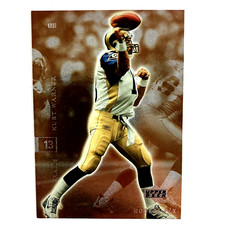 Kurt Warner 2001 Upper Deck Rookie F/X Card #72 NFL St. Louis Rams. rookie card picture