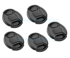 5 x 37mm Snap On Caps for Canon Nikon Sony Pentax Olympus Fuji Lens "US Seller"