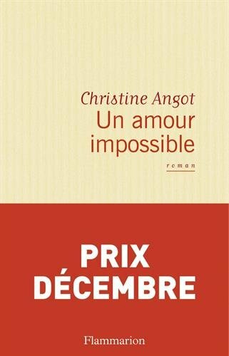 Un Amour Impossible Prix Decembre 15 French Edition By Christine Angot Vg For Sale Online Ebay