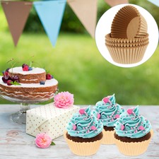100 Pezzi Porta Cupcake Compleanno Carta per Cupcake Fodere per Cupcake Cottura