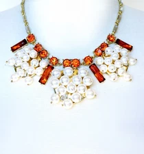 Wedding necklace, Necklace, Statement necklace, Bridal necklace, Party necklace