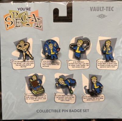 #ad Sealed You#x27;re Special Vault Tec Collectible Pin Badge Set Buy 1 Get 1 Free $5.99