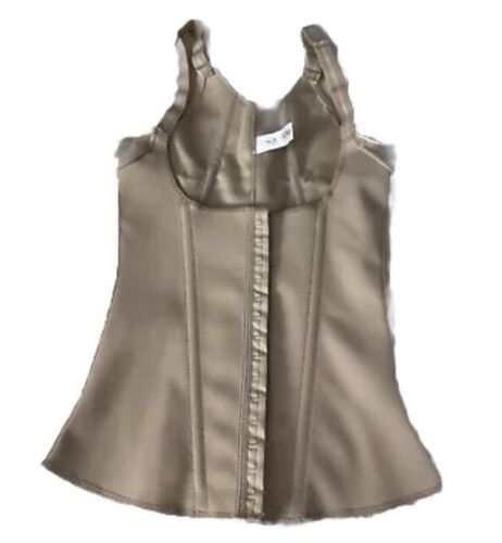 Squeem Beige Adjustable Colombian Faja Waist Trainer Women Size XS Shapewear New