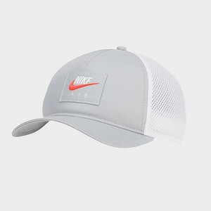 nwt trucker snapback adjustable nike hat grey air classic