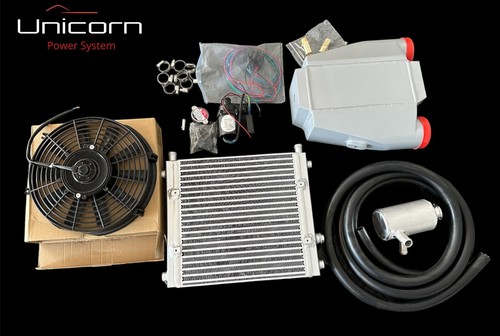 3" Water-to-Air Heat Exchanger Intercooler 600hp Universal Fit for Turbo Car - Picture 2 of 2