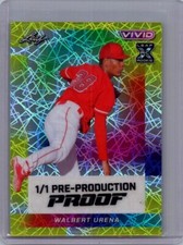 Walbert Urena 2024 Leaf Baseball 1/1 Pre Production Proof