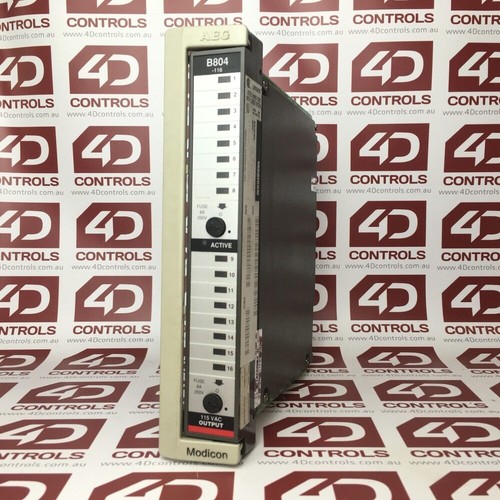 AS-B804-116 | Modicon | Output Module, 12A, 115VAC, 16 Channel, Used - 第 1/2 張圖片