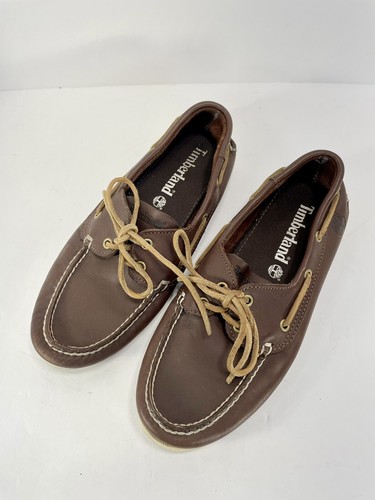 Timberland Mens Boat Shoes Size 9 Two 