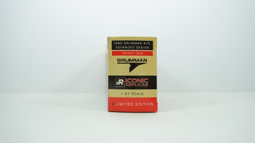 Iconic Replicas 1:87 Grumman 870 Houston Transit Bus Item 87-0409 NEW B15 - Picture 12 of 16