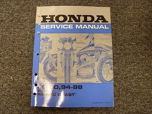 19 1990 1994 1995 Honda Pc800 Pacific Coast Motorcycle Service Repair Manual Ebay