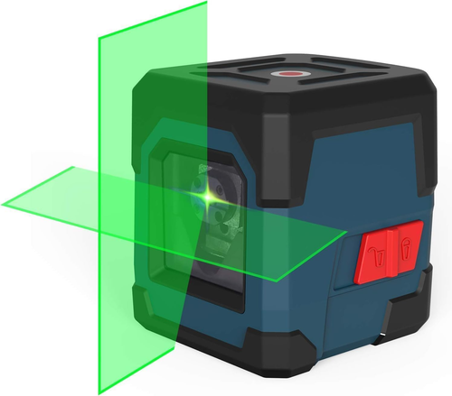Laser Level, Cross Line Laser with Self-Leveling, Vertical and Horizontal Line,