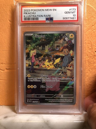 PSA 10 Pikachu - 173/165 Scarlet & Violet 151 Illustration Rare