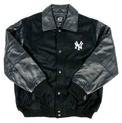 new york yankees leather jacket
