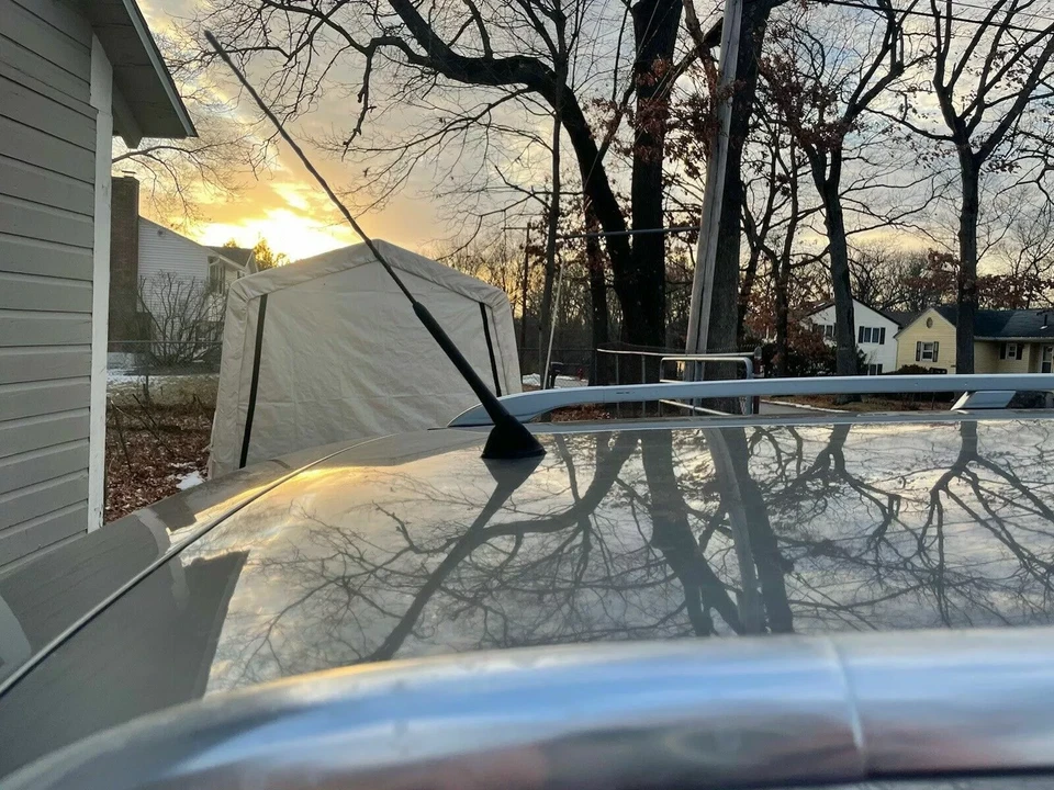 Antena de 16 pulgadas mástil de goma negro radio de alimentación AM/FM para AUDI A6 S6 1995-2004 Foto 3 de 4