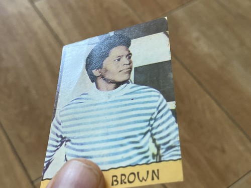 1968 Panini Cantanti James Brown Rookie Card #151 The Godfather Of Soul Music - Picture 10 of 17