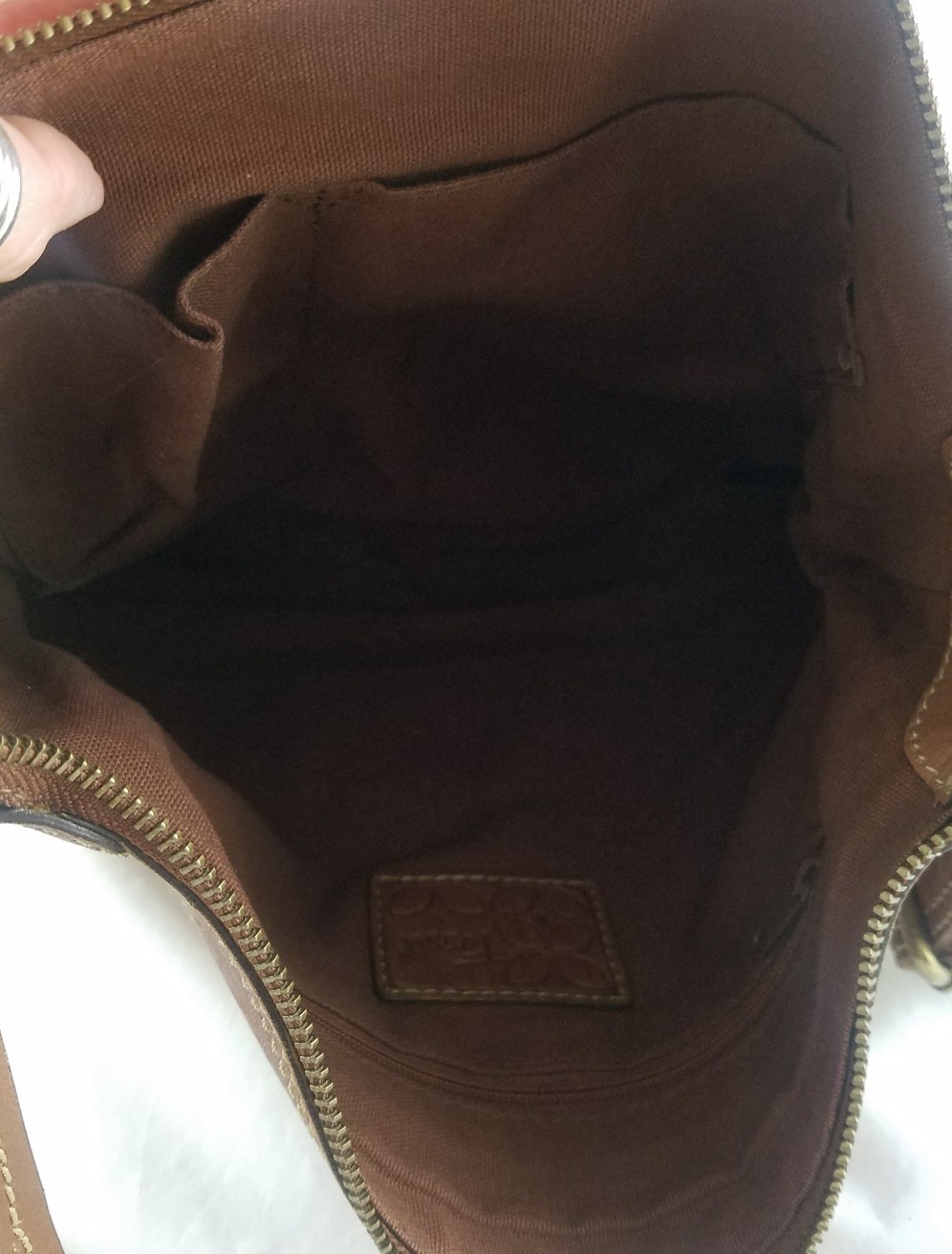 Fossil Multi Suede/Leather Snake Patchwork Should… - image 7