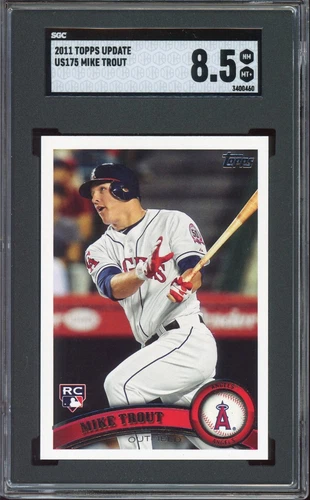 2011 Topps Update RC #US175 Mike Trout SGC 8.5