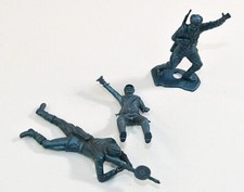 Army Men Toy Soldier plastic military mixed figure vtg Marx BX2