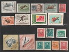 HUNGARY STAMP MIXTURE, 9 Mint & 58 Used Stamps — photo 3