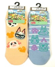 Nintendo Animal Crossing Ankle Socks 23-25cm Women's Set of 2 BANDAI