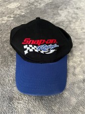 Vintage Authentic Official Snap-On Racing Hat Embroidered Cap Snap On Tools